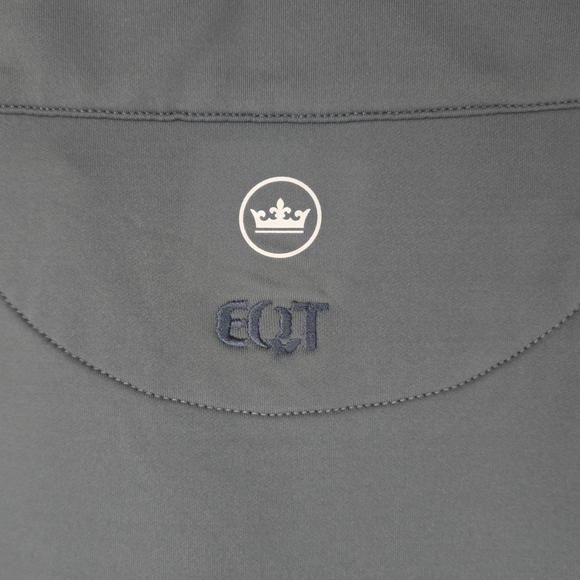 Peter Millar Crown Sport Galway Performance Quarter Zip Vest Gray Mens XXL Golf - Picture 7 of 12